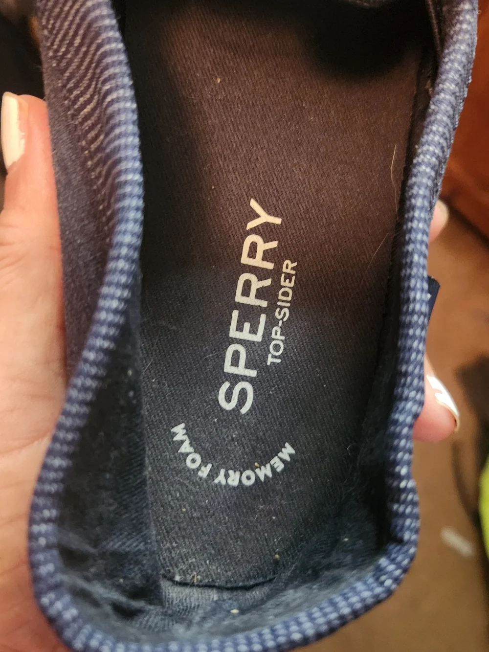 Sperry classic slip